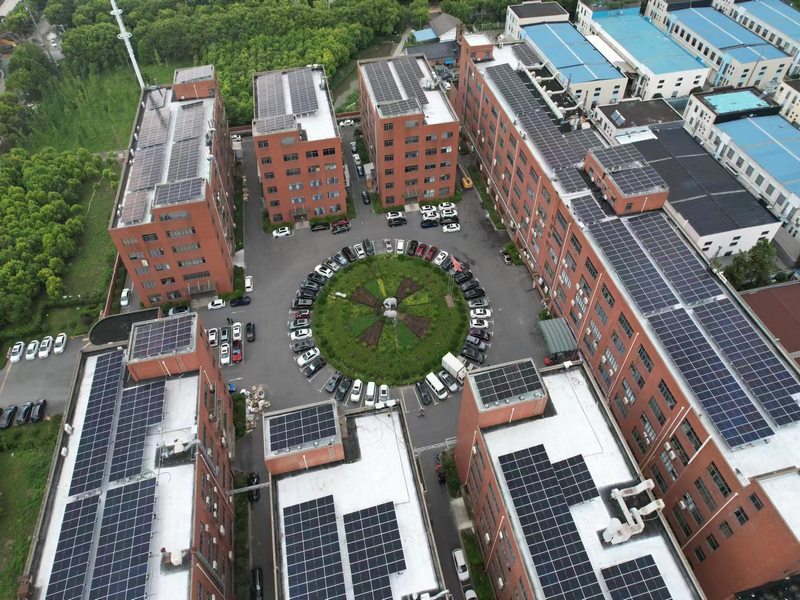 Солнечная стеллажная система Sensheen на крыше для фотоэлектрического проекта мощностью 3 МВт